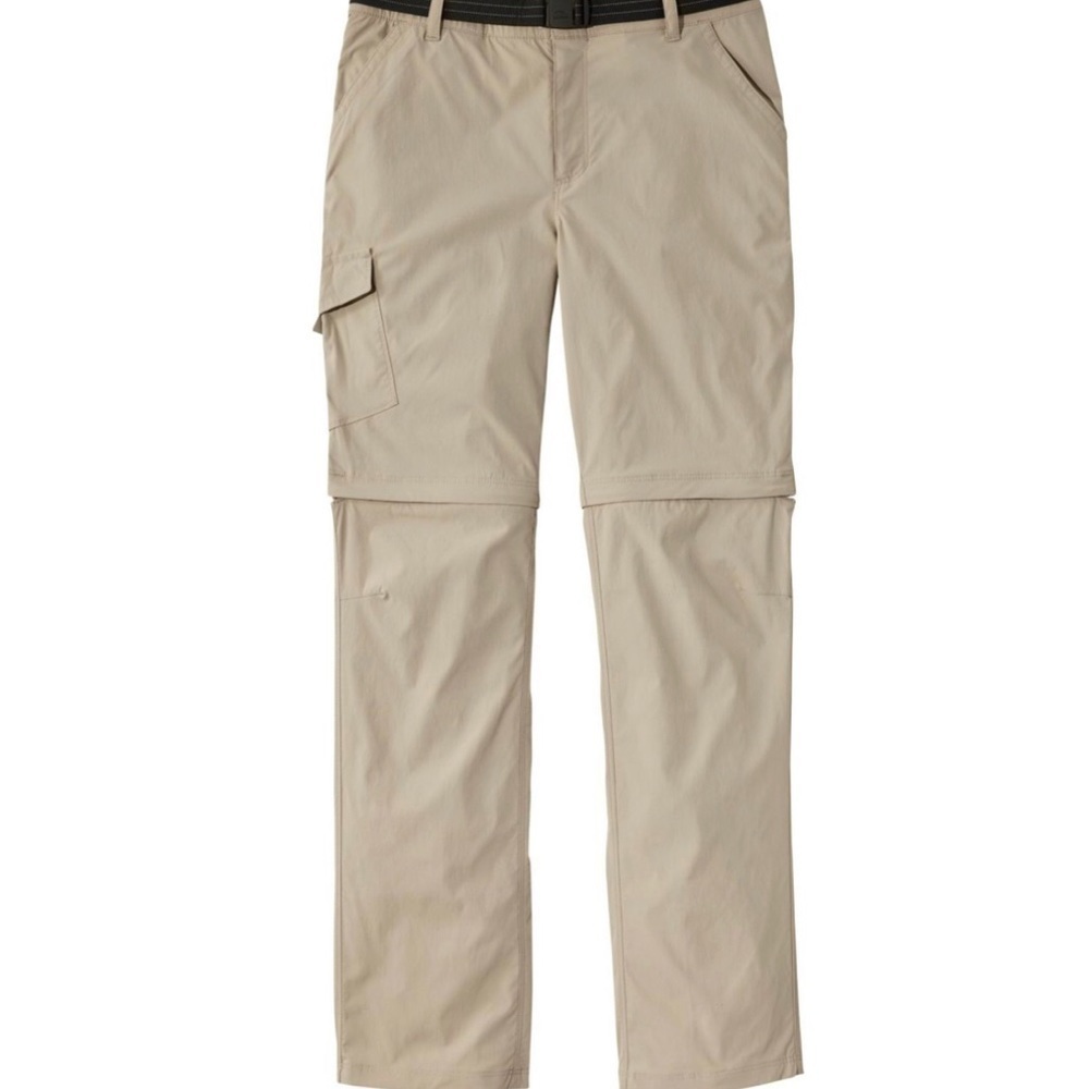 LL Bean sand zip off women’s convertible pant Medium Petite